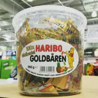 在飛比找蝦皮購物優惠-Haribo 德國 哈瑞寶 金熊Q 軟糖(每桶約100包入)