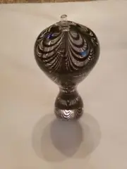 Vandermark Signed Pulled Art Glass Oil Burner RARE New Never Burned W Wick &Stem