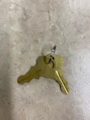 ROCK-OLA Jukebox Cabinet Key P1200 key type. 2-keys per auction