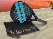 IANONI PR-8200 Paddle Ball Tennis Racket Carbon Fiber EVA Memory Flex Foam Core