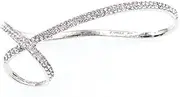 [B Baosity] Adjustable Cubic Zirconia Open Bracelet Hand Bangle for Women Girls