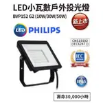 現貨免運｜含稅｜飛利浦 LED 投光燈 10W 30W 50W BVP152 探照燈 投射燈 戶外投光燈 全電壓