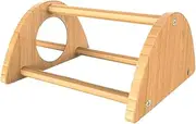 Bird Playground Tree Stand – Natural Wood Perch with Toys for Parrots, Cockatiels & Small Birds | Top Cage Accessory for Climbing & Play | Outdoor Bird Cage Stand for Daily Exercise & Fun