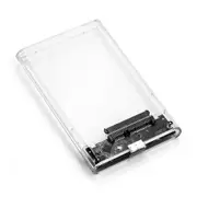 USB 3.0 2.5 Inch HDD External case Transparent Hard Disk Box