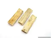 6 PCS Cattle Bone Knife Handle Sword Gun Scale Making Supplies Material 5"x1.5"