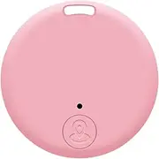 GPS Tracking Key Tags - Portable GPS Tracking Devices - Round Blue-Tooth Anti-Lost | Mobile Smart Anti Loss | Two-Way Alarm Reminder | Round Real-Time Tracking for Dog | Cat