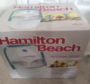 Hamilton Beach 1.5 Quart Frozen Yogurt Gelato Ice Cream Maker #68220-FREE SHIP!