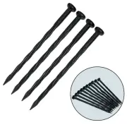 Easy to Use Ground Spikes for Gardening 25 Pack Sturdy Plastic Anchor Bolts