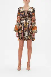 SHORT PEASANT DRESS WAVE YOUR WAND