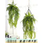 【仿真植物墻】北歐仿真藤蔓植物壁掛室內客廳墻面懸掛裝飾綠植垂吊盆栽花藝擺設