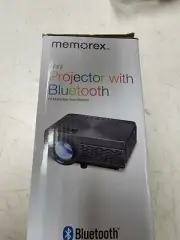 Memorex 800×480 Mini Bluetooth Standard Projector with 2,000 Lumens 1006514184