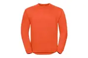 Russell Mens Spotshield Heavy Duty Crew Neck Sweatshirt (Orange) - UTRW9373