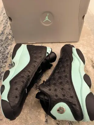 Nike Jordan 13 Tiffany 黑綠蒂芬尼仿鱷魚皮 us12
