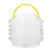 4.3" x 4.5" Brush Basin, Brush Cleaning Bucket, Transparent
