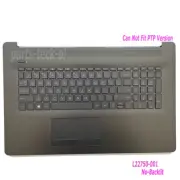 NEW For HP 17-BY 17-CA Palmrest Keyboard w/ Non-Backlit &Touchpad L22750-001 US