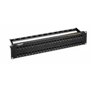 Black Box Jpm820A Cat6 Feed-Through Patch Panel 2U Unshielded 48-Port Gsa Taa