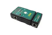 SYSTEM-S Network Cable Tester RJ45 RJ11 RJ12 USB A B With Remote Device Lan