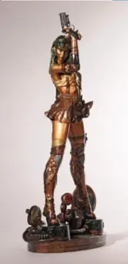 Aphrodite IX Faux Bronze Statue CS Moore Studio