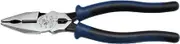 Klein Tools Journeyman Universal Combination Pliers, Crimping die Behind Hinge for Superior Leverage, J12098