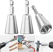 Wire Twister Tool for Drill, XICEN 2PCS Drill Wire Twister, Wire Twister Wire Connector Wire Twisting Tool, Wire Nut Twister for Electrical Power Drill