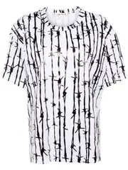[COMME des GARCONS] Spike Print Tee