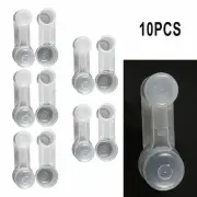 10 Count Pet Bird Drinker Cup Waterer Feeder for Chicken Poultry Quail