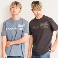 在飛比找momo購物網優惠-【Calvin Klein 凱文克萊】CK 男版 設計絨布文