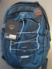 Osprey Quasar Commuter Backpack, Atlas Blue Heather Grey