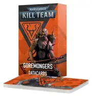 Warhammer 40k: Kill Team Goremongers Datacards (English) PRESALE 6/28 Free Ship