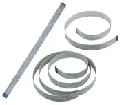 - Sample Packs Flex Cable for Raspberry Pi Camera - White 30cm 50cm and 1m