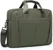 GAOCHY 13-14.5 Inch Laptop Shoulder Bag Business Briefcase Water Resistant Computer Messenger Bags Compatible with MacBook Pro 14, MacBook Air 13 M4, HP, Dell, ASUS Notebook, Green
