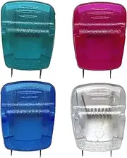 Tetra-Teknica CWC1052 Cubicle Fabric Partition Panel Clips, Assorted Color, Pack of 12