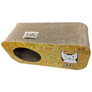 MDOBI摩多比 長型躲貓洞洞屋抓板．環保材質 便利設計．貓抓板 (8.4折)