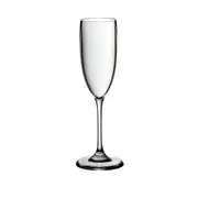 Guzzini Happy Hour 20cm 140ml Plastic Champagne Glass Drinking Glassware Clear