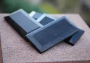 Dell Arte Ebony insert for tailpiece Polished Ebony