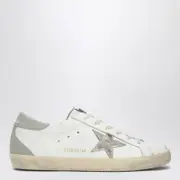 [Golden Goose] White/Platinum/Grey Super-star low-top sneaker 36 IT White