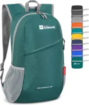 Foldable Backpack 20L Lightweight Folding Pack, Water Resistant Small Travel Day
