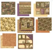 Graphic 45 Rare Oddities 12 x 12 Cardstock PICK Brews Curiosities Sweet Ghostly
