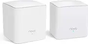 Tenda Nova Expandable with Multiple Cubes, Child Lock, Compatible with Alexa White MW5s-2 Pack Couverture WiFi de 200㎡