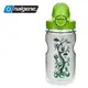 【Nalgene 美國】OTF兒童水壺 運動水壺 375cc 森林-透明/綠蓋 (1263-0004)