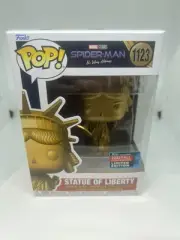 Funko Pop! Spider-Man No Way Home Statue Of Liberty #1123 2022 Fall Convention