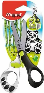 Spring Scissor, 13 cm Size, Multicolor