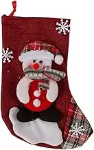 EHJRE Hanging Christmas Socks Gift Bag for Family Friends Children at Home, Christmas Snowman, as described