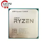 ✳【】AMD RYZEN 5 2600X R5 2600X 3.6 GHZ 二手游戲 ZEN+