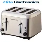 Russell Hobbs Addison 4 Slice Toaster Brushed Stainless Steel