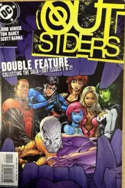 OUTSIDERS DOUBLE FEATURE COLLECTS # 1 & 2 JUDD WINNICK & TOM RANEY - DC COMICS d
