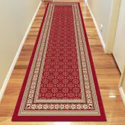 Medori Craze Red Runner Rug