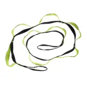 10-Loop Yoga Stretch Strap Fitness Pilates Belt-Physical Therapy Ballet Stretch