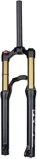 Bike Air Suspension Fork 20Inch Mountain Bike Suspension Fork Travel 100mm MTB Magnesium Alloy Suspension Fork Manual Lockout