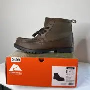 Ozark Trail Men’s M OT Rolled Mix Chukka Size 13 NIB Leather Brown retail $39.98